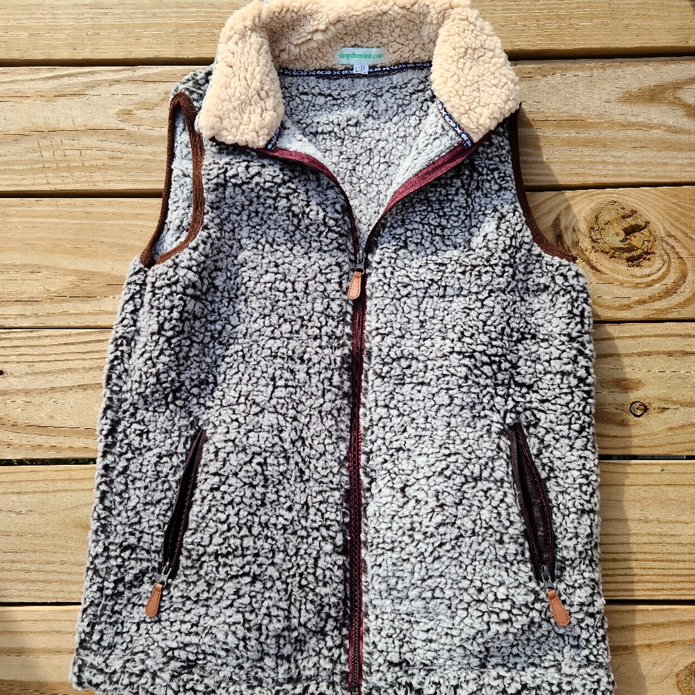 Grey Sherpa Vest